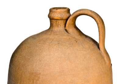 Unusual POE & CO., Fayetteville, NC, Stoneware Jug with Inscription