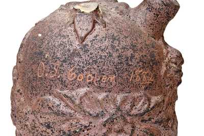 Ohio Stoneware Harvest Jug Inscribed