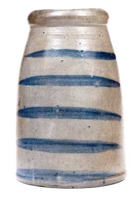 Five-Stripe Western PA Stoneware Wax Sealer