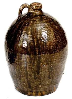 Alkaline-Glazed Jug Marked 