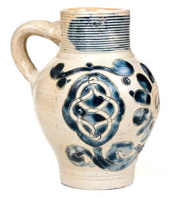 Small-Sized "GR" Mug, Westerwald, Germany, 18th century