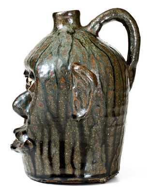 Fine Early Lanier Meaders (Cleveland, Georgia) Face Jug