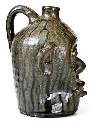 Fine Early Lanier Meaders (Cleveland, Georgia) Face Jug