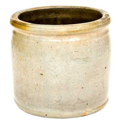 JOHN BELL / WAYNESBORO Squat Stoneware Jar