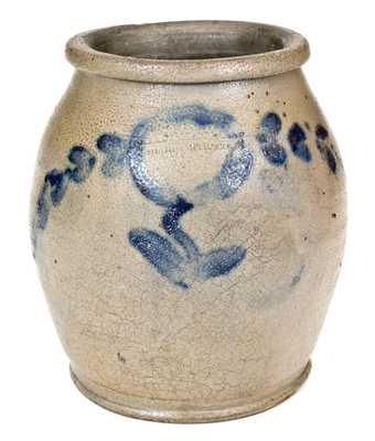 HUGH SMITH & CO. Stoneware Jar by Enslaved Potter, Thomas Valentine