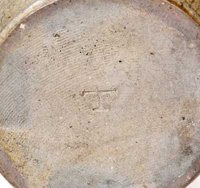 Very Rare and Important Alexandria, VA Stoneware Jar att. African-American Potter, Thomas Valentine
