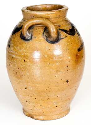 COMMERAWS / CORLEARS HOOK Stoneware Jar, Manhattan, circa 1810