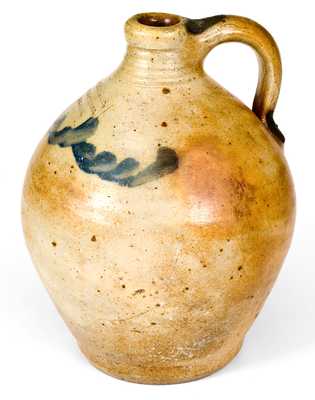 Fine Small-Sized C. CROLIUS / MANUFACTURER / NEW-YORK Stoneware Jug