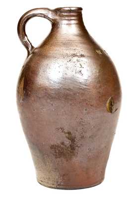 Rare 1/4 Gal. W. STATES, Stonington, CT Stoneware Jug