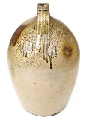 Rare J. M. YOW / ERECT, NC Double-Handled Stoneware Jug