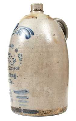 McCabe, Kraft & Co. / Wheeling, W. VA Advertising Jug