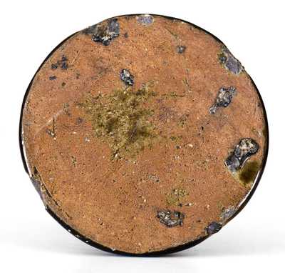 Very Rare 1901 Alkaline-Glazed Southern Stoneware Inkwell w/ Presentation Inscription