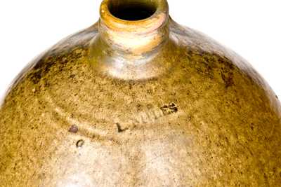 Scarce L. MILES 2 Gal. Stoneware Jug, Lewis Miles, Stony Bluff, Edgefield District, SC