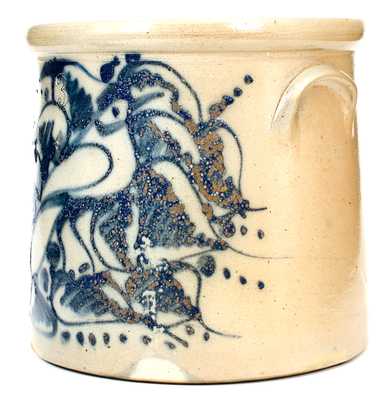 New York State Stoneware Crock w/ Rare