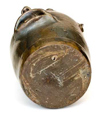 BROWN POTTERY, Arden, NC Stoneware Face Jug