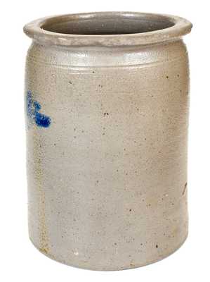 W. H. LEHEW & CO. / STRASBURG, VA Stoneware Jar with Floral Decoration