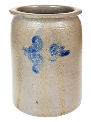 W. H. LEHEW & CO. / STRASBURG, VA Stoneware Jar with Floral Decoration