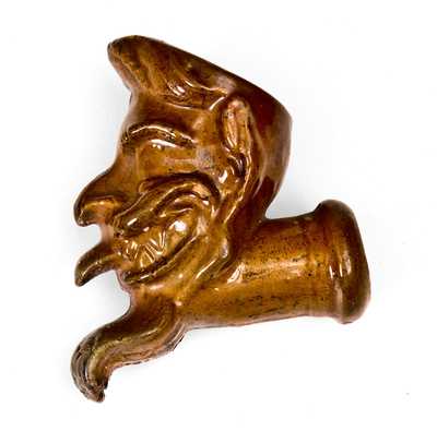 Rare John Taber, Wolfeboro, NH Devil s Head Pipe