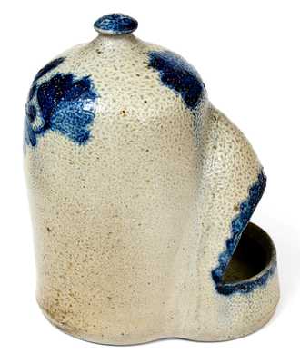 Small-Sized Stoneware Chick Waterer att. Richard Remmey, Philadelphia, PA