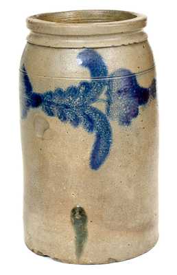 H. C. SMITH / ALEXA., DC Stoneware Jar with Floral Decoration