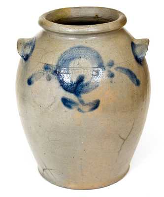 H. SMITH & CO., Alexandria, VA, Stoneware Jar w/ Incised