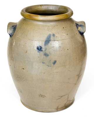 H. SMITH & CO., Alexandria, VA, Stoneware Jar w/ Incised