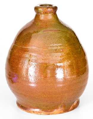 Glazed Maine Redware Jug