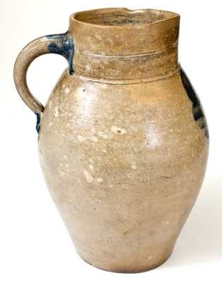 Bissett Family, Old Bridge, New Jersey Stoneware Pitcher