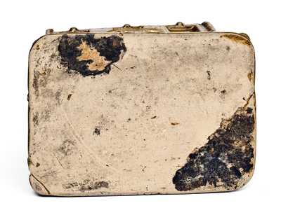 Very Fine English Earthenware Tobacco Jar: "James Strange / August the 3 / 1867"