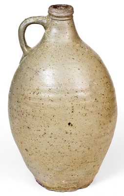 Unusual Early German Stoneware Jug, Recovered from Chesapeake Bay