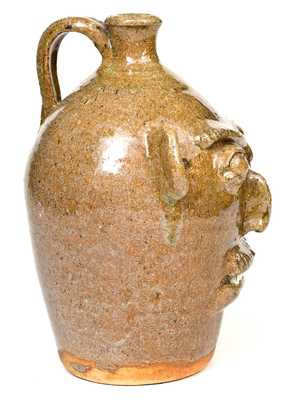 B. B. CRAIG / VALE, NC Stoneware Face Jug