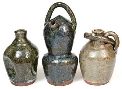 Lot of Three: B. B. CRAIG / VALE, NC Stoneware Vessels
