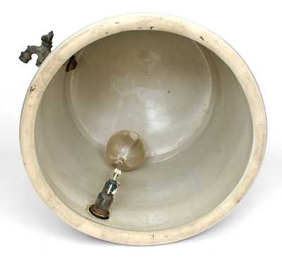 Unusual 15 Gal. Red Wing Stoneware Water Vessel w/ Internal Float Mechanism