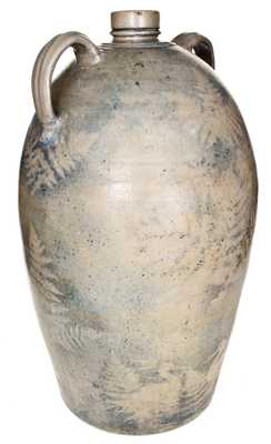Important and Unique Thirty-Gallon Western PA Stoneware Jug-Form Water Cooler