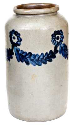Fine Large Early Henry Remmey / Philadelphia Stoneware Jar