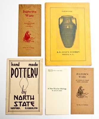 Selection of North Carolina Pottery Ephemera, circa 1935-41