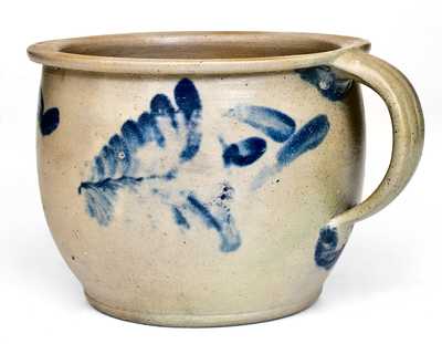 Extremely Rare Baltimore, MD Stoneware Chamberpot, circa 1850