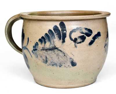 Extremely Rare Baltimore, MD Stoneware Chamberpot, circa 1850