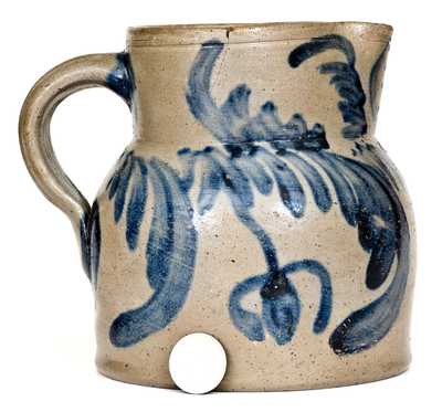 Extremely Rare David Parr, Jr. (Baltimore or Richmond) Stoneware Ship Chandler s Pitcher
