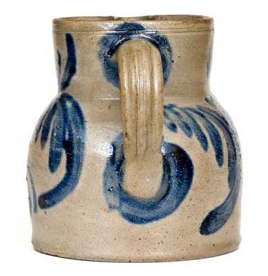Extremely Rare David Parr, Jr. (Baltimore or Richmond) Stoneware Ship Chandler s Pitcher