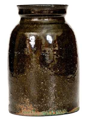 RICH WILLIAMS, Greenville County, SC Stoneware Jar (African-American Potter)