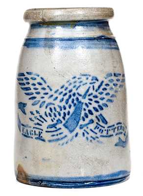 EAGLE POTTERY (James Hamilton, Greensboro, PA) Stoneware Jar