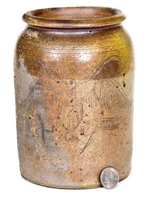 Early Southern Stoneware Masterpiece, Baltimore Jar w/ 