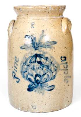 Rare MacQuoid / Manhattan, NY Pineapple Jar