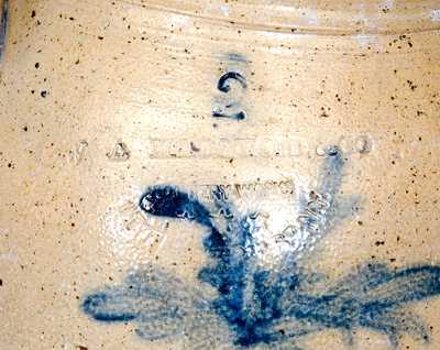 Rare MacQuoid / Manhattan, NY Pineapple Jar