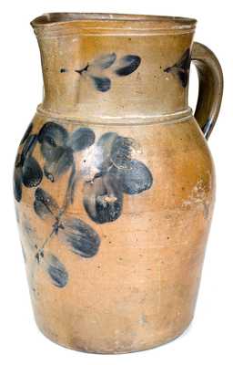 One-and-a-Half-Gallon P. HERRMANN (Baltimore) Stoneware Pitcher