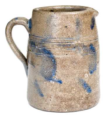 Very Unusual Stoneware Tankard Pitcher att. S. Bell & Son, Strasburg, VA