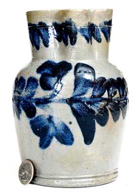 Very Rare One-Quart H. MYERS, Baltimore, MD Stoneware Pitcher