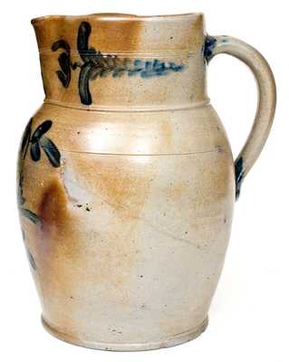 Fine 2 Gal. Baltimore Stoneware Pitcher, circa 1850