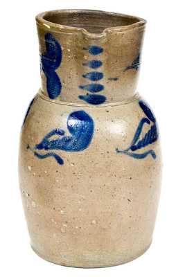 Rare 1 1/2 Gal. W. H. LEHEW & CO. / STRASBURG, VA Stoneware Pitcher